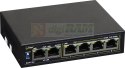 Switch PoE PULSAR S64 (6x 10/100Mbps)