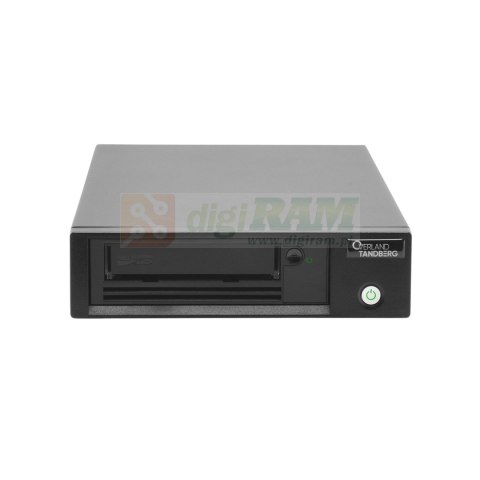 Overland-Tandberg LTO8HH SAS External Tape Drive Kit.  Includes US/EMEA power cord, LTO8 Data Cartridge, Quick Start Guide