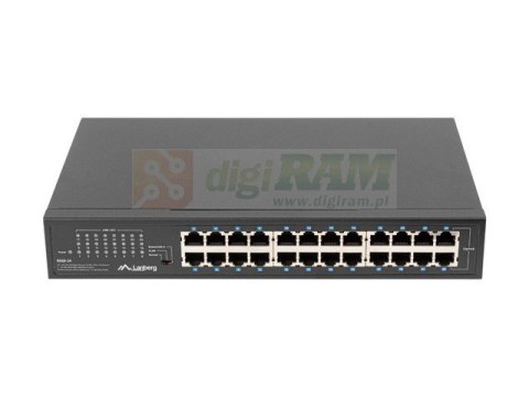 LANBERG SWITCH RSGE-24 RACK 19" (24-PORT, 1GB)