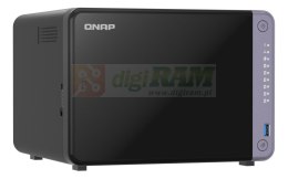 Qnap TS-632X-4G, Tower, 6 x 2.5