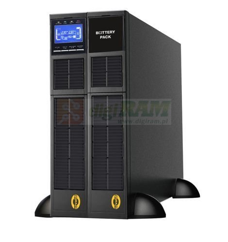 Zasilacz awaryjny ORVALDI VR6K on-line 2U LCD 6kVA/6kW (sam moduł mocy)