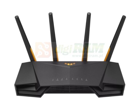 ASUS TUF-AX4200 Gaming AX4200 wireless router 2,5 Gigabit Ethernet Dual-band (2.4 GHz / 5 GHz) Black, Orange