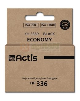 Tusz ACTIS KH-336R (zamiennik HP 336 C9362A; Standard; 9 ml; czarny)