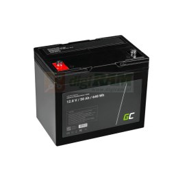 GREEN CELL AKUMULATOR LIFEPO4 CAV06 12/12,8V 50AH 640WH / M8