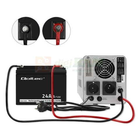 Akumulator AGM | 12V | 24Ah | max.7.2A Akumulator AGM | 12V | 24Ah | max.7.2A