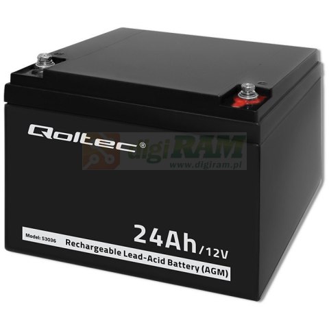 Akumulator AGM | 12V | 24Ah | max.7.2A Akumulator AGM | 12V | 24Ah | max.7.2A