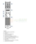 NETYS PR 1700VA/1350W /AVR/LCD/8xIEC/USB/EPO Tower/Rack