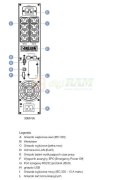 NETYS PR 3300VA/2700W AVR/LCD/USB/IEC/EPO Tower/Rack