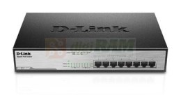 Switch Unmanaged DGS-1008MP 8xGbE