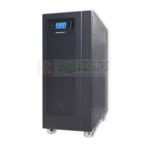 Zasilacz awaryjny UPS, on-line, czysta fala sinusoidalna, 10kVA, 8kW, LCD USB