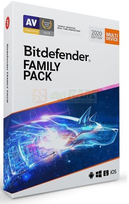 BITDEFENDER Family Pack (15 stan; 12 miesięcy; Wersja cyfrowa; Domowa)