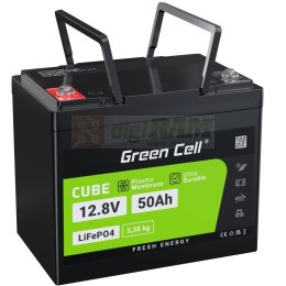 Akumulator CUBE LiFePO4 50Ah 12V/12.8V 640Wh