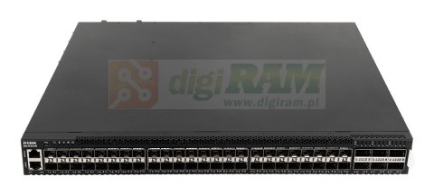 Przełącznik zarządzalny switch DXS-3610- 54S/SI/E 48 x 1/10GbE SFP/SFP+ ports and 6 x 40/100GbE QSFP+/QSFP28 ports L3 Stackable