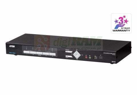 Aten CM1164A-AT-G 4-port Split-Screen KVM