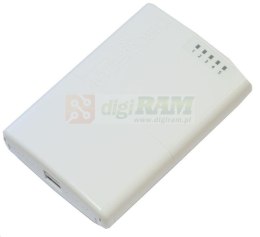 MikroTik RB750P-PBR2 PowerBox with 650MHz CPU, 64MB