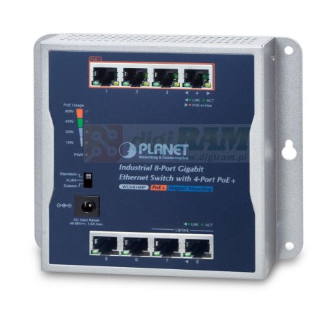 Planet WGS-814HP P30 Industrial 8-Port