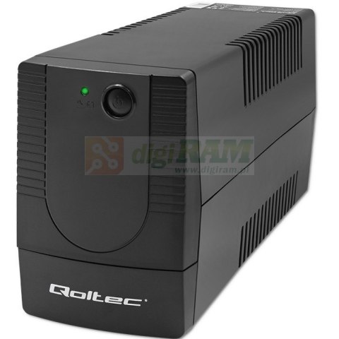 QOLTEC ZASILACZ AWARYJNY UPS LINE INTERACTIVE | MONOLITH | 1000VA | 600W