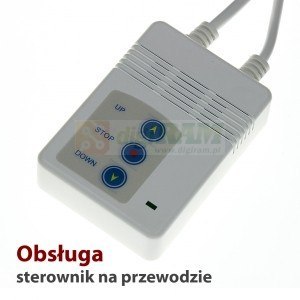 Ekran elektryczny 100 cali FS-100 4:3 203x152cm z pilotem Ekran elektryczny 100 cali FS-100 4:3 203x152cm z pilotem