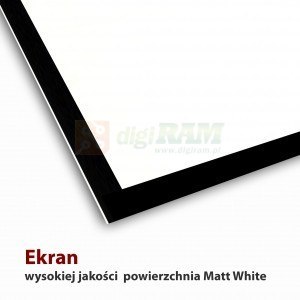 Ekran elektryczny 100 cali FS-100 4:3 203x152cm z pilotem Ekran elektryczny 100 cali FS-100 4:3 203x152cm z pilotem