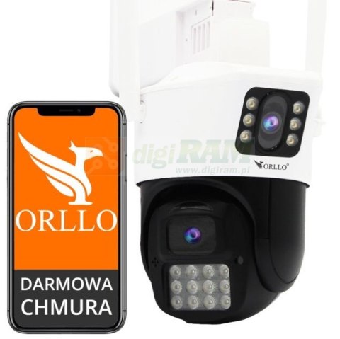 Kamera IP Orllo Z19 dual obrotowa zewnętrzna Wi-Fi 2Mpx