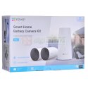 Zestaw EZVIZ SMART HOME Battery Camera Kit 2x kamera HB3 + stacja bazowa W2HS (CS-HB3-B2)