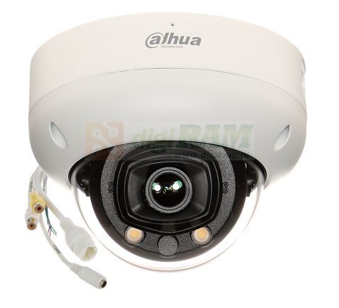 DAHUA Kamera 1/1,8" 4 Mpx Full Color, Smart H.265/H.264, 25/30 kl./s @ 4Mpx (2688 × 1520), WDR (140dB), IPC-HDBW5449R-ASE-LED-02