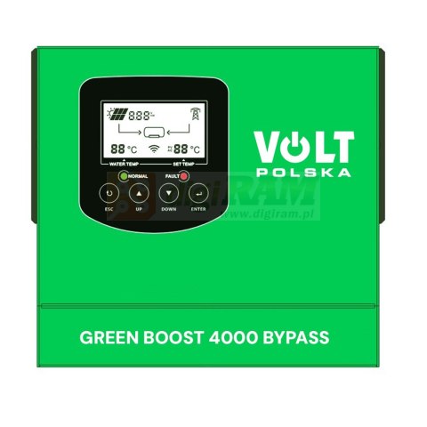 Kontroler solarny GREEN BOOST 4000 BYPASS (160-350VDC)