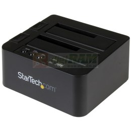 StarTech.com SDOCK2U313R duplikator Duplikator HDD 2 kopii Czarny