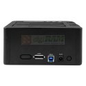 StarTech.com SDOCK2U33RE duplikator Duplikator HDD/SSD 1 kopii Czarny