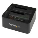 StarTech.com SDOCK2U33RE duplikator Duplikator HDD/SSD 1 kopii Czarny