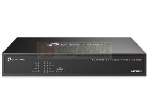 VIGI 4 CHANNEL NETWORK RECORDER/NVR