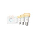 Philips Hue White ambiance Zestaw startowy: 3 inteligentne żarówki E27 (1100) + regulator przyciemniania Hue Dimmer switch