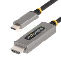 StarTech.com 134B-USBC-HDMI211M adapter kablowy 1 m USB Type-C HDMI Typu A (Standard) Szary