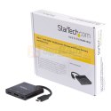 StarTech.com CDP2HDUACP stacja dokująca Przewodowa USB 3.2 Gen 1 (3.1 Gen 1) Type-C Czarny