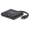 StarTech.com CDP2HDUACP stacja dokująca Przewodowa USB 3.2 Gen 1 (3.1 Gen 1) Type-C Czarny