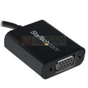 StarTech.com CDP2VGA zewnętrzna karta graficzna usb 1920 x 1200 px Czarny