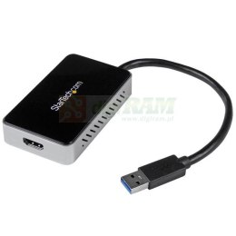 StarTech.com USB32HDEH zewnętrzna karta graficzna usb 1920 x 1200 px Czarny