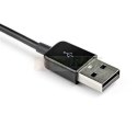 StarTech.com VGA2HDMM2M adapter kablowy 2 m USB Type-A + VGA (D-Sub) HDMI Typu A (Standard) Czarny