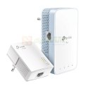 TP-Link TL-WPA1000 KIT Karta sieciowa do PowerLine 1000 Mbit/s Przewodowa sieć LAN Wi-Fi Biały 2 szt.