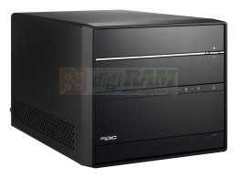 Shuttle SH570R6 komputer typu barebone Sześcian Czarny Intel H570 LGA 1200 (Socket H5)