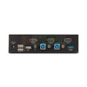 StarTech.com D86A2-2-PORT-8K-KVM przełącznik KVM Czarny