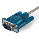 StarTech.com ICUSB232SM3 zmieniacz płci / kabli DB-9 USB 2.0 A Niebieski, Przezroczysty