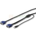 StarTech.com RKCONSUV10 kabel KVM Czarny 3 m