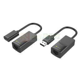 Techly 103199 Extender USB po kablu sieciowym RJ45