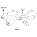 Techly 103199 Extender USB po kablu sieciowym RJ45