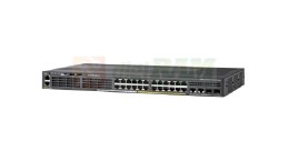 Switch zarządzalny Cisco Catalyst 2960-X 24 GigE, PoE 370W, 4 x 1G SFP, LAN Base