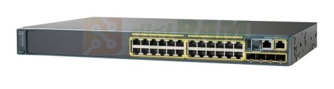 Switch zarządzalny Cisco Catalyst 2960-X 24 GigE, 4 x 1G SFP, LAN Base
