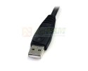 StarTech.com DP4N1USB6 kabel KVM Czarny 1,829 m