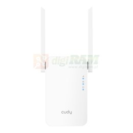 Wzmacniacz sygnału WIFI CUDY RE1200 LAN 1x10/100 AC1200 Dual Band Mesh