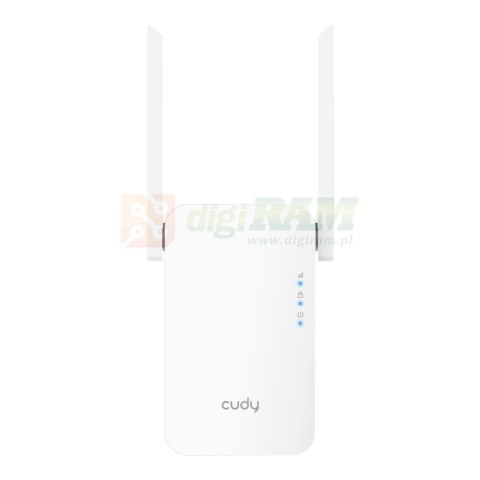 Wzmacniacz sygnału WIFI CUDY RE1800 LAN 1xGigabit AX1800 Dual Band Wi-Fi 6 Mesh